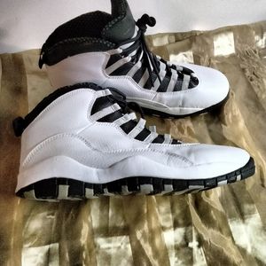 NIKE AIR JORDAN 10 RETRO STEEL 2013 - SIZE 12
